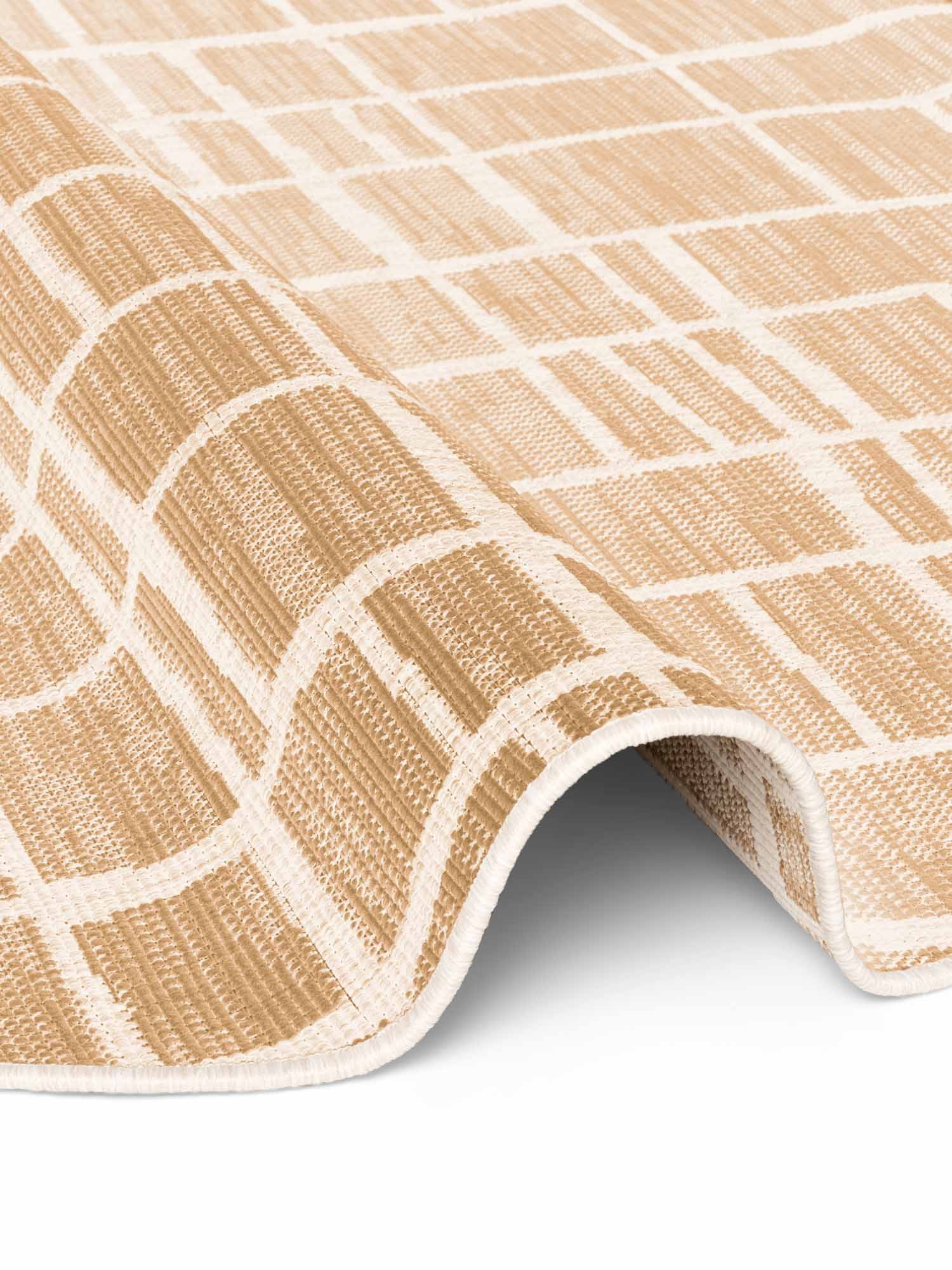 Ted Baker Haringey Rond Buitenkleed Jute Wit