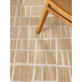 Ted Baker Haringey Rond Buitenkleed Jute Wit