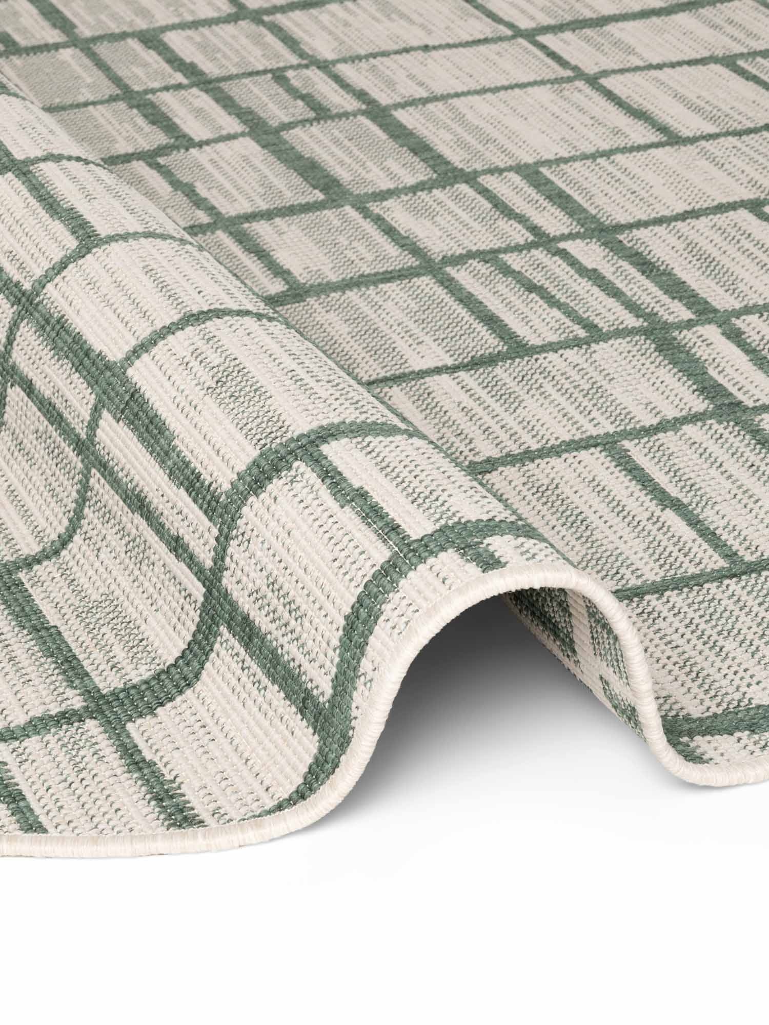 Ted Baker Haringey Rond Buitenkleed Groen Wit