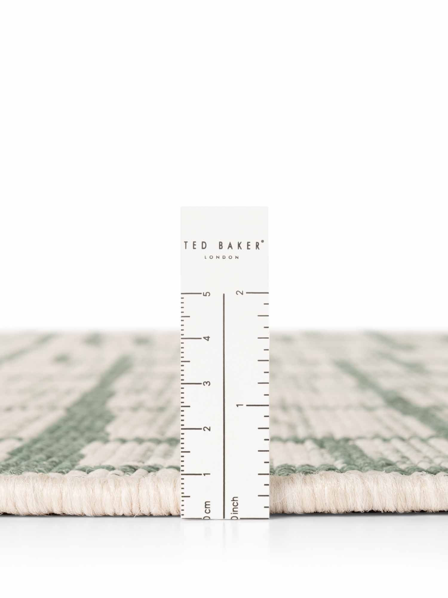 Ted Baker Haringey Rond Buitenkleed Groen Wit