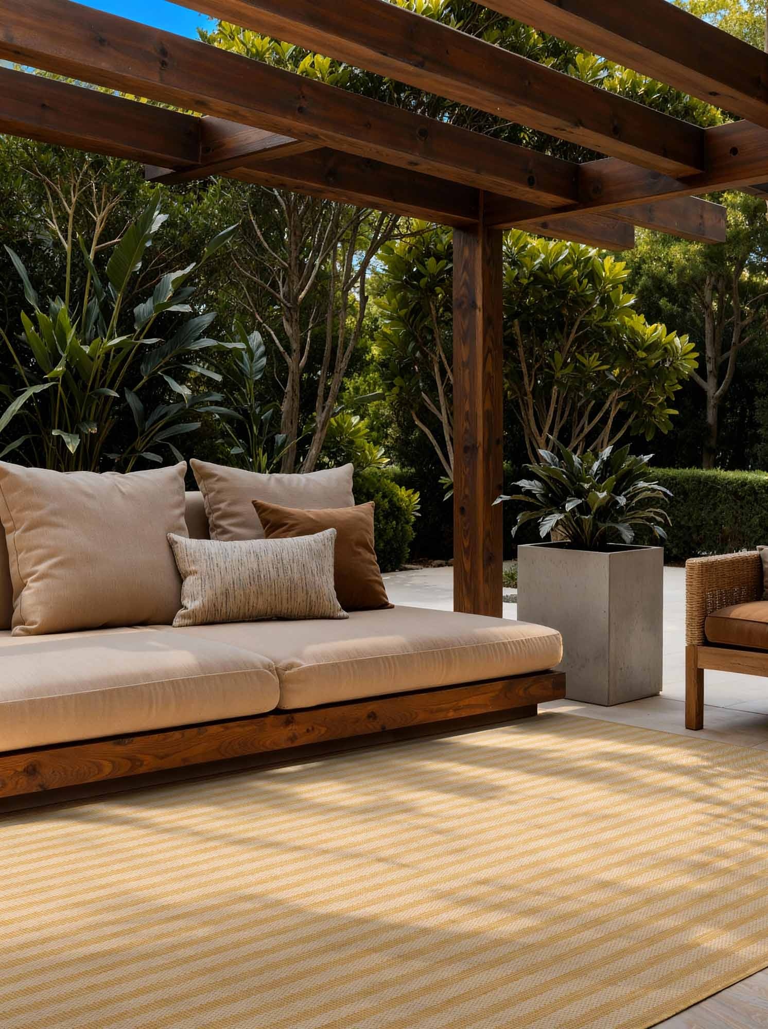 Ted Baker Haringey Buitenkleed Geel