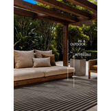 Ted Baker Haringey Buitenkleed Zwart Wit