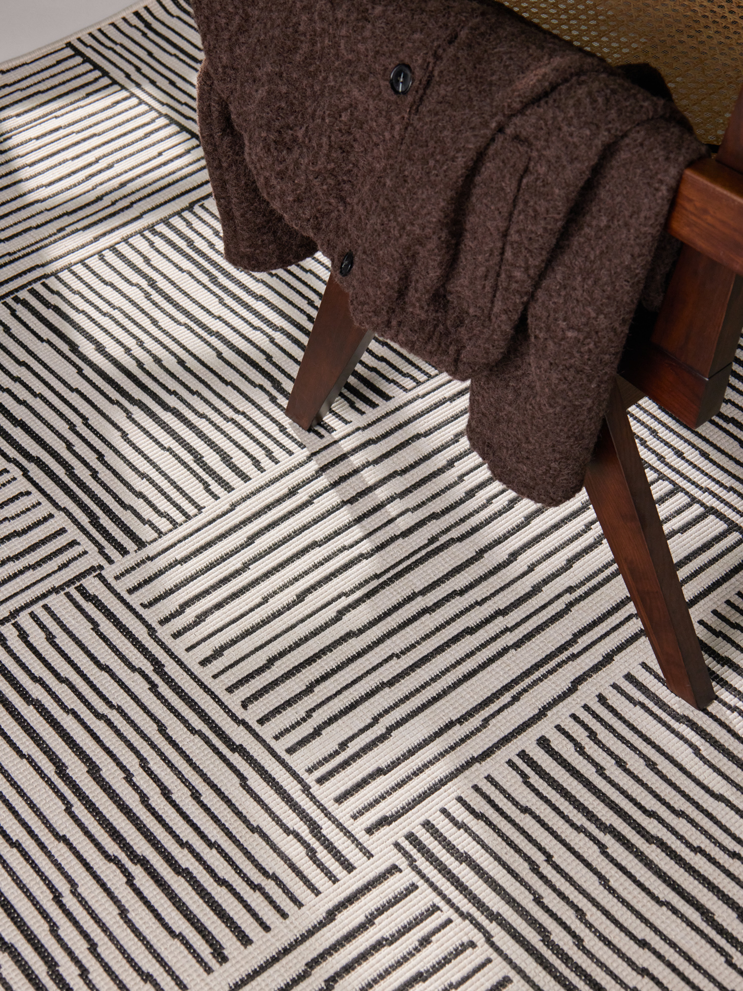 Ted Baker Haringey Buitenkleed Zwart Wit