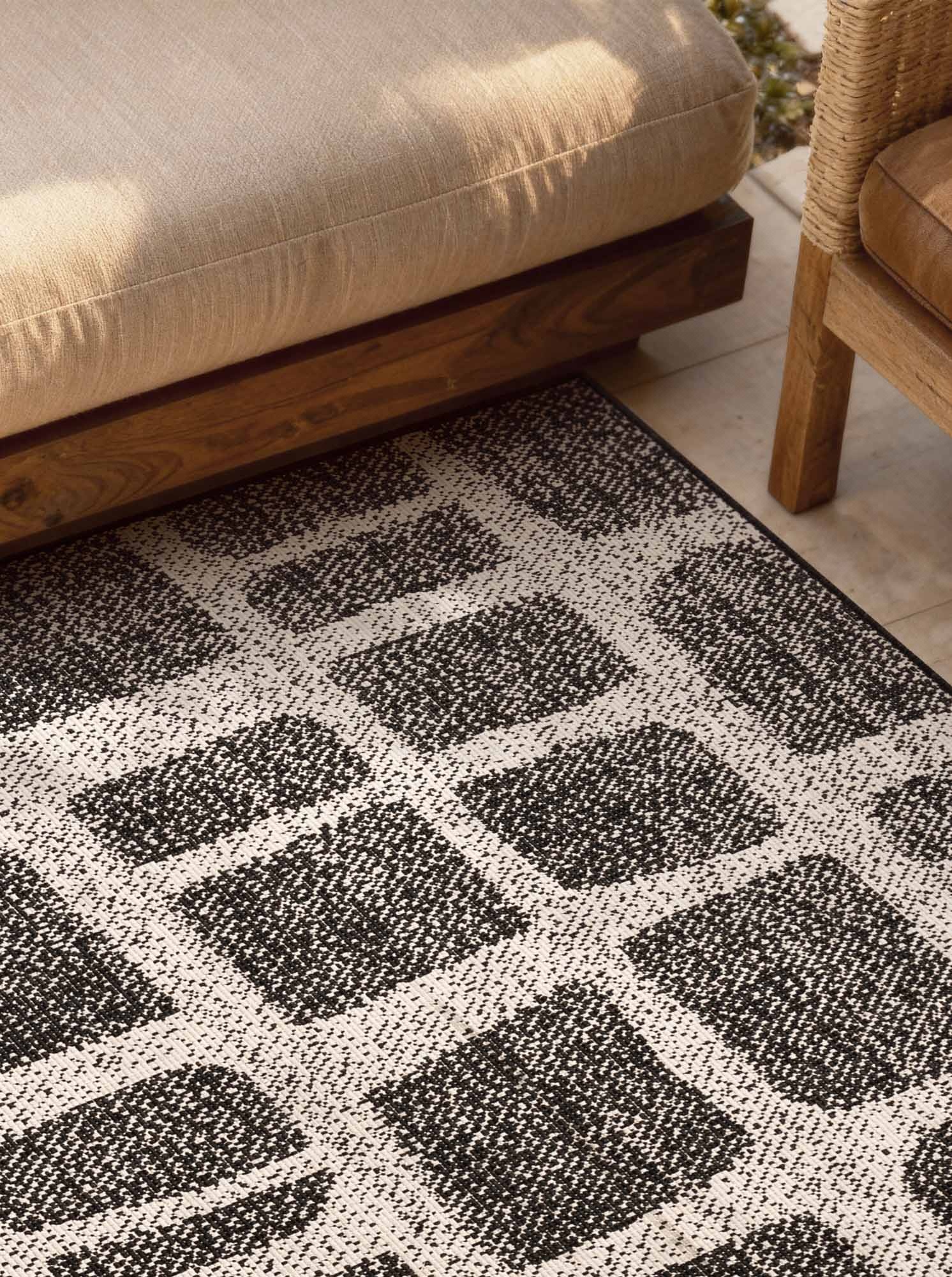 Ted Baker Haringey Buitenkleed Zwart Wit