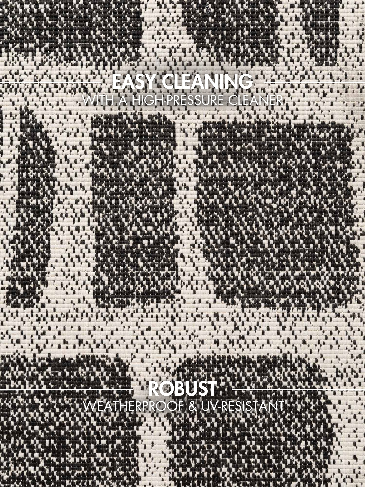 Ted Baker Haringey Buitenkleed Zwart Wit