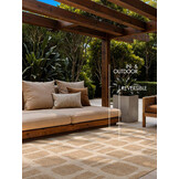 Ted Baker Haringey Buitenkleed Jute Beige