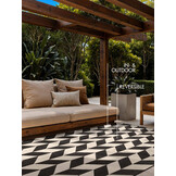 Ted Baker Haringey Buitenkleed Zwart Wit