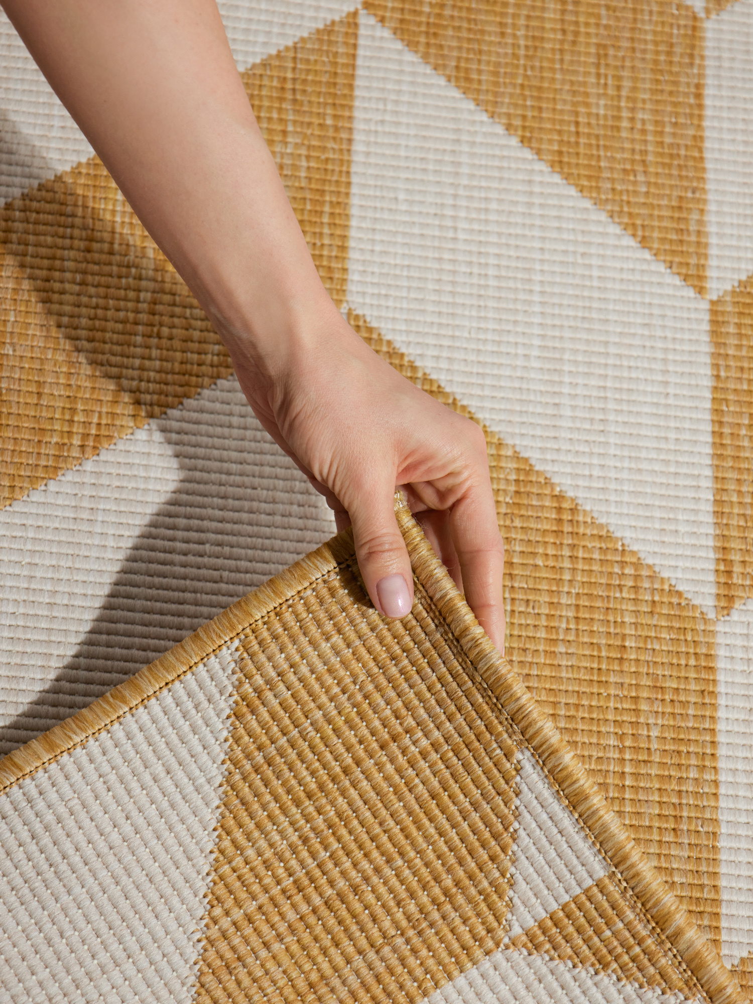 Ted Baker Haringey Buitenkleed Geel Wit