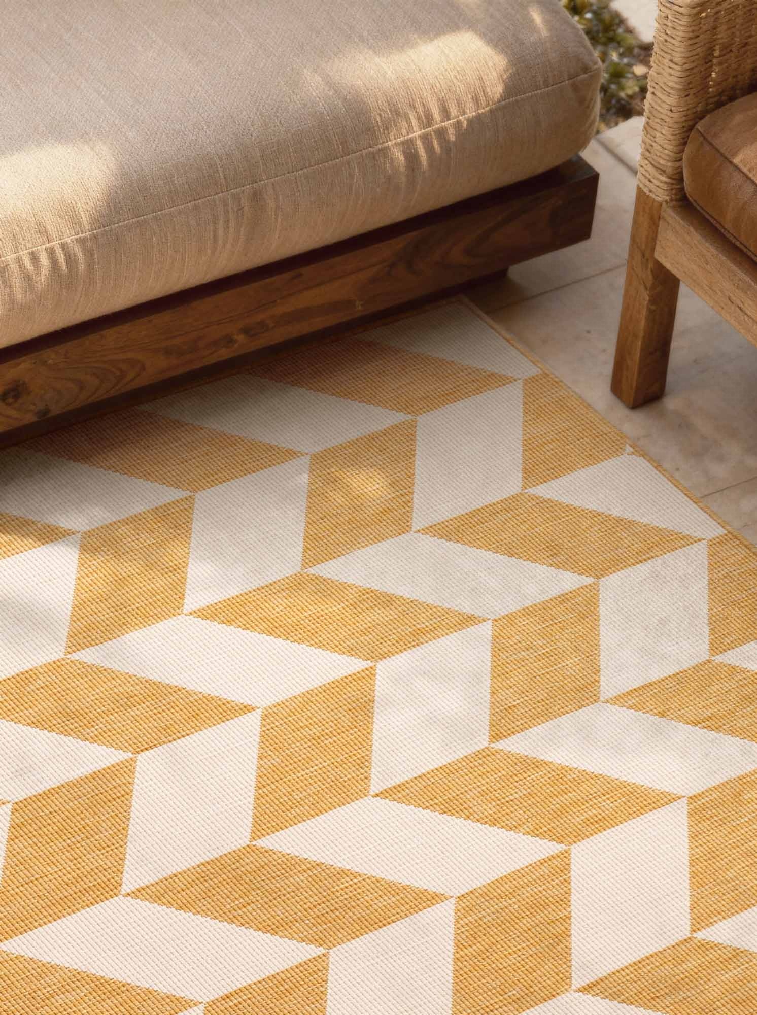 Ted Baker Haringey Buitenkleed Geel Wit