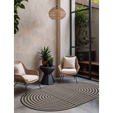 Ted Baker Haringey Buitenkleed Ovaal Zwart Wit