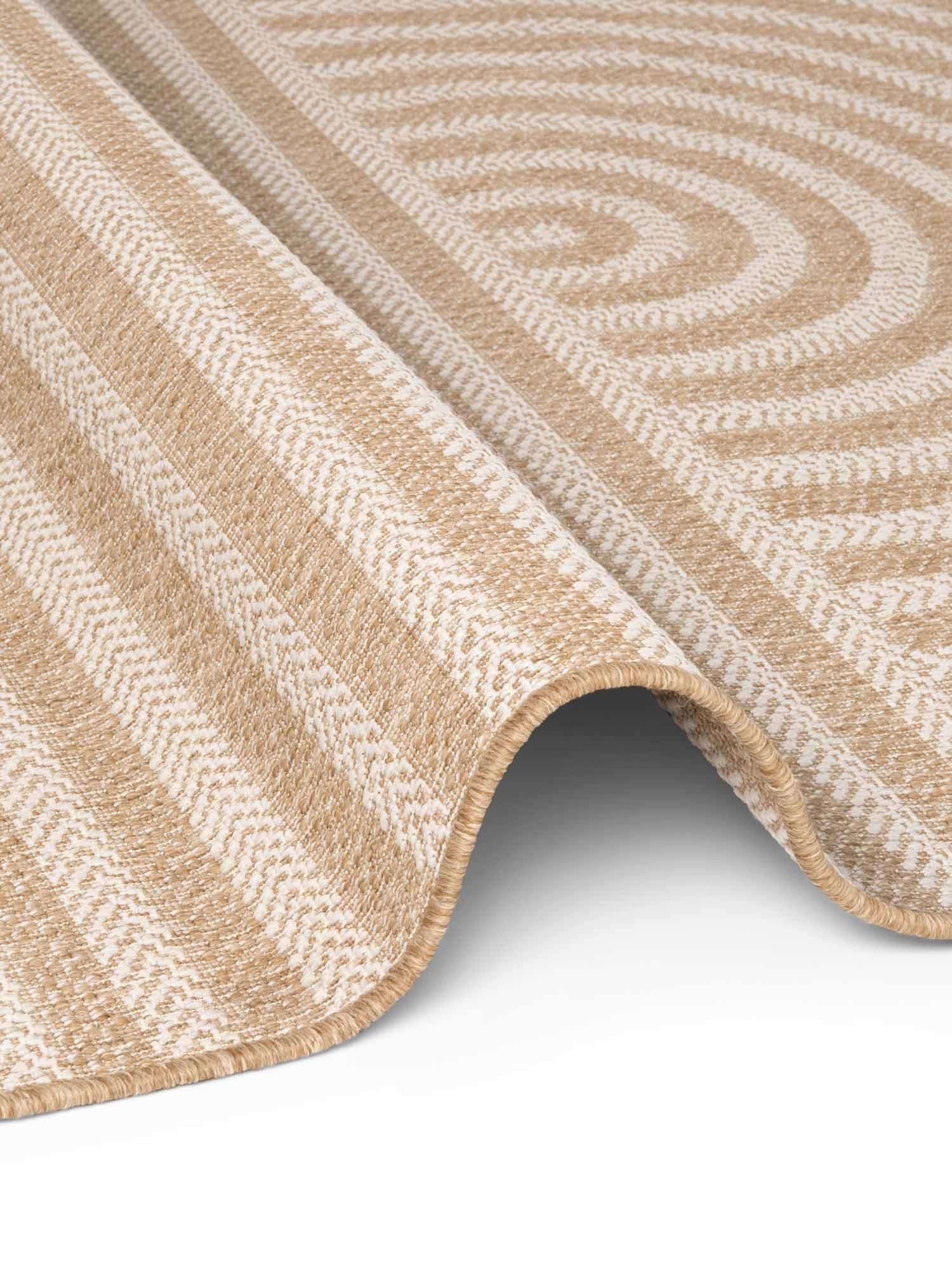 Ted Baker Haringey Buitenkleed Ovaal Jute Wit