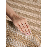 Ted Baker Haringey Buitenkleed Ovaal Jute Wit