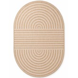 Ted Baker Haringey Buitenkleed Ovaal Jute Wit