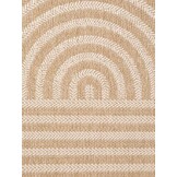 Ted Baker Haringey Buitenkleed Ovaal Jute Wit