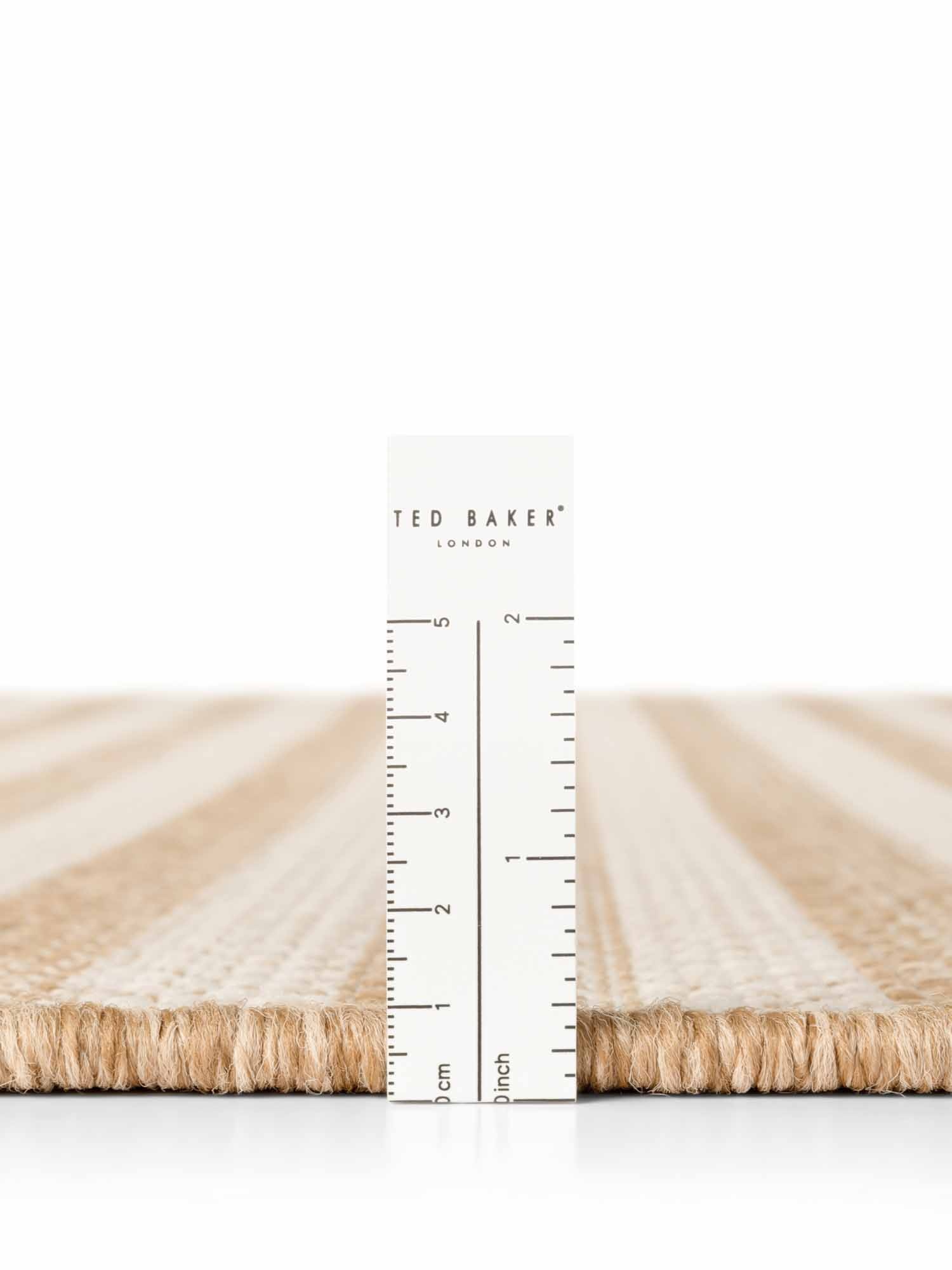 Ted Baker Haringey Buitenkleed Ovaal Jute Wit