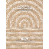 Ted Baker Haringey Buitenkleed Ovaal Jute Wit