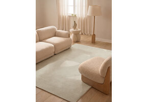 Ted Baker Kensington Wol Japandi Vloerkleed Creme