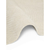 Ted Baker Kensington Wol Japandi Rond Vloerkleed Creme