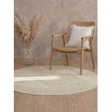 Ted Baker Kensington Wol Japandi Rond Vloerkleed Creme