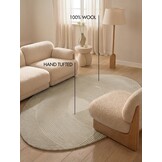 Ted Baker Kensington Wol Japandi Organisch Vloerkleed Creme