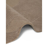 Ted Baker Kensington Wol Japandi Vloerkleed Beige