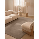 Ted Baker Kensington Wol Japandi Vloerkleed Beige