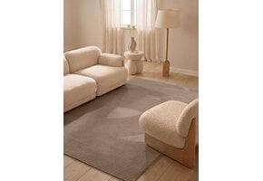 Ted Baker Kensington Wol Japandi Vloerkleed Beige