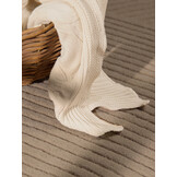 Ted Baker Kensington Wol Japandi Rond Vloerkleed Beige