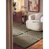 Ted Baker Lambeth Hoogpolig Vloerkleed Groen
