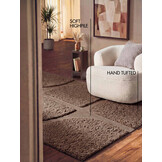 Ted Baker Lambeth Hoogpolig Vloerkleed Bruin