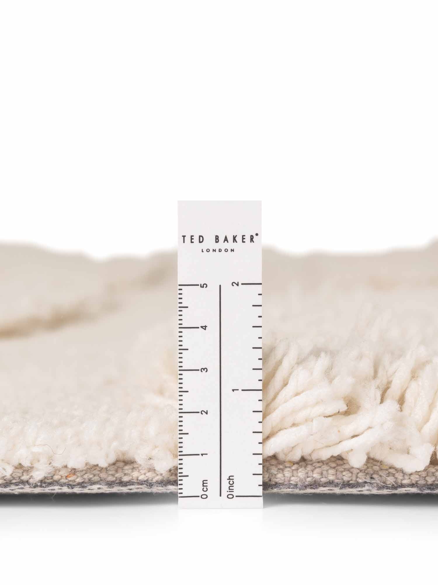 Ted Baker Lambeth Hoogpolig Vloerkleed Creme