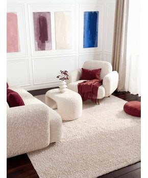 Ted Baker Notting Hill Soft Polyester Vloerkleed Creme Beige