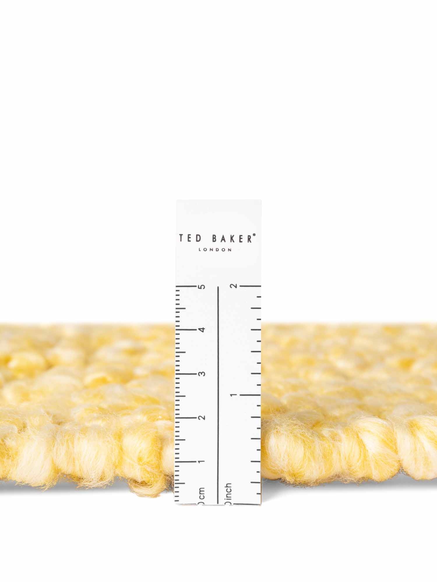 Ted Baker Notting Hill Soft Polyester Vloerkleed Geel