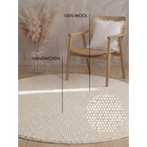 Ted Baker Richmond Wol Vloerkleed Rond Creme