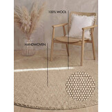 Ted Baker Richmond Wol Vloerkleed Rond Beige