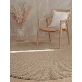 Ted Baker Richmond Wol Vloerkleed Rond Beige