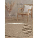 Ted Baker Richmond Wol Vloerkleed Rond Beige