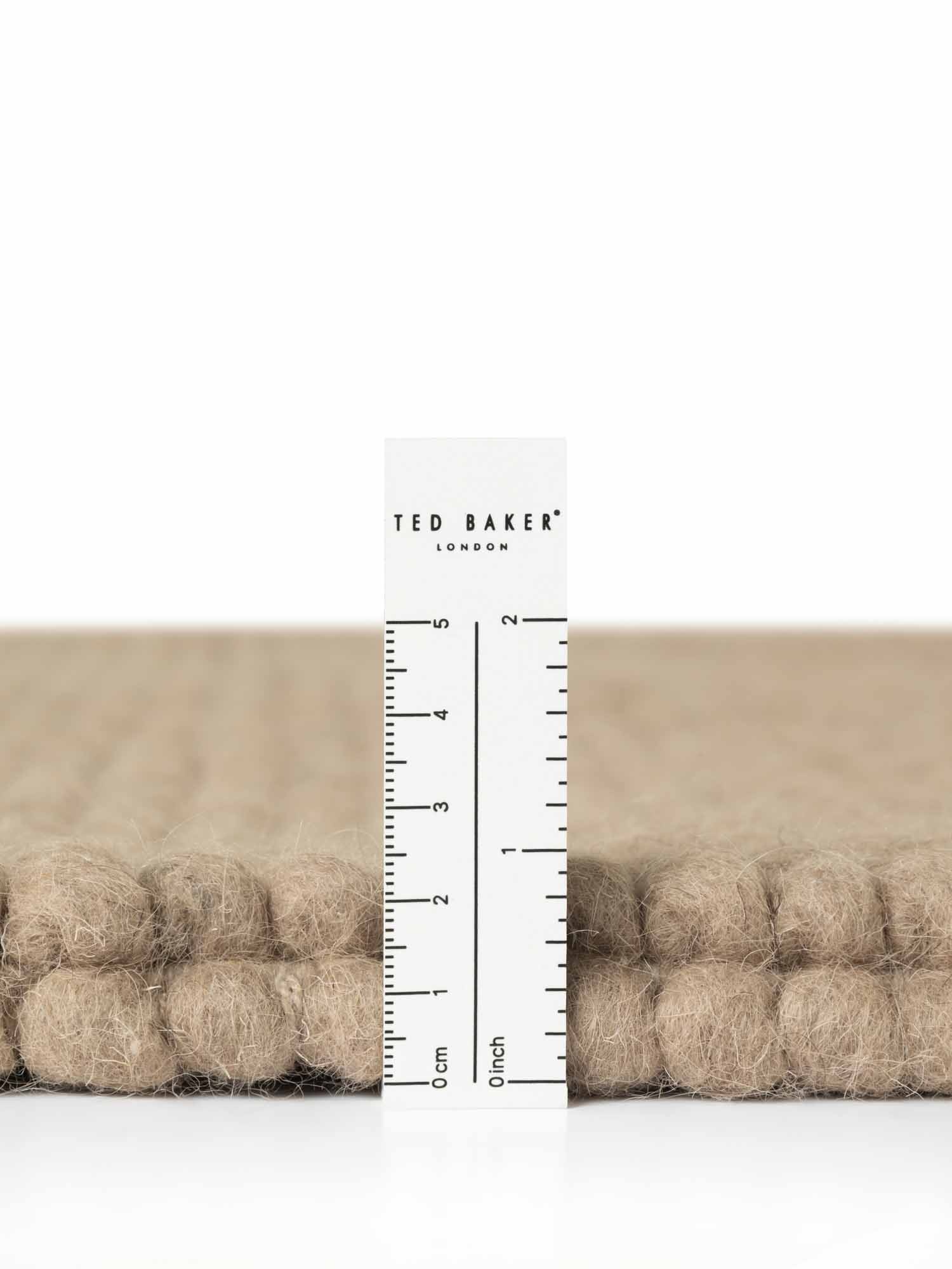 Ted Baker Richmond Wol Vloerkleed Rond Beige