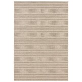 Elle Decoration Buitenkleed Arras Bruin in Handmade-Look