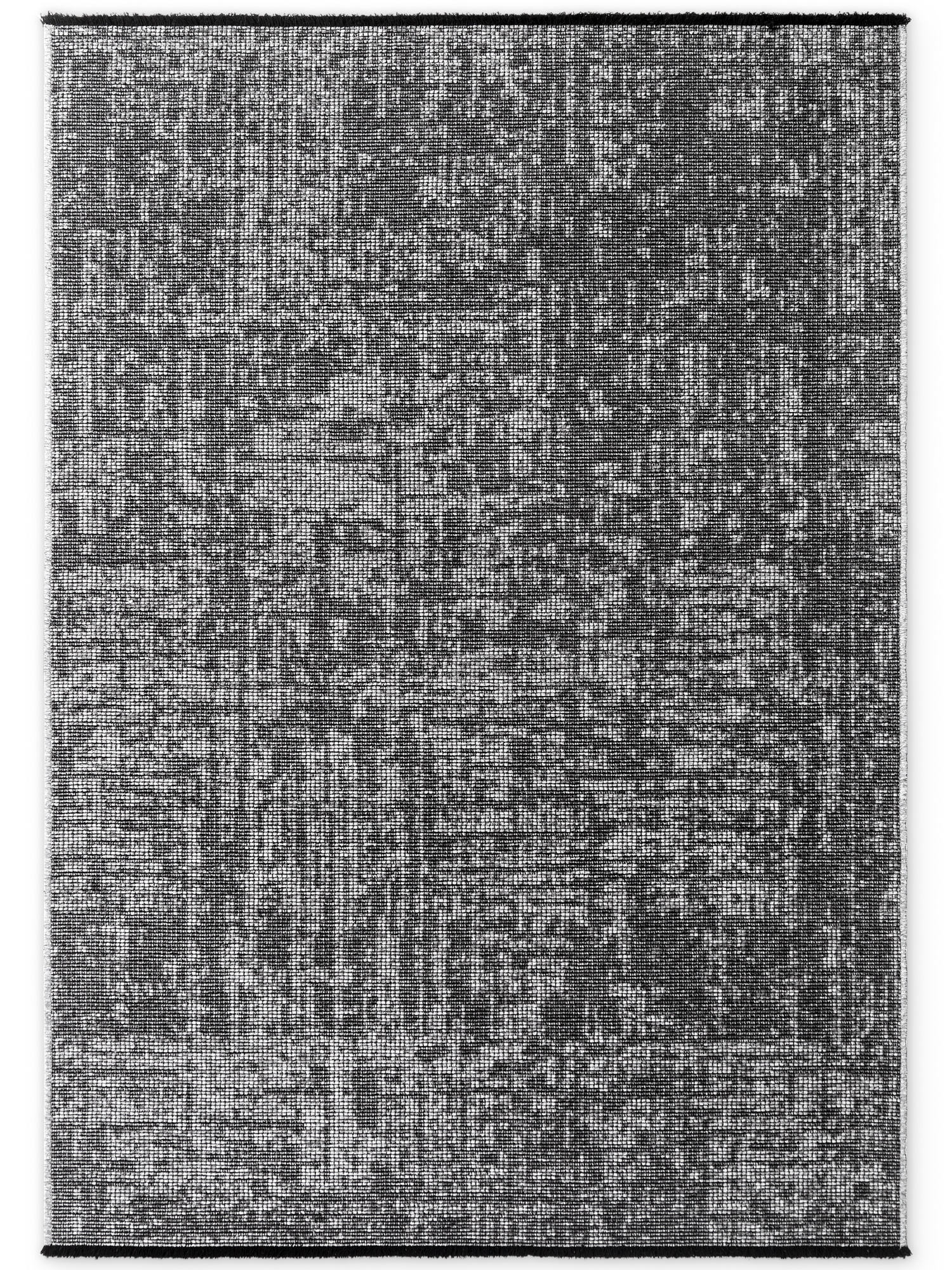 Elle Decoration Brilliance Laagpolig Vloerkleed Zilver Grijs