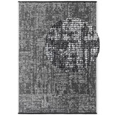 Elle Decoration Brilliance Laagpolig Vloerkleed Zilver Grijs