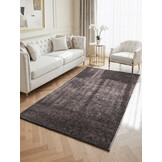 Elle Decoration Brilliance Laagpolig Vloerkleed Bruin