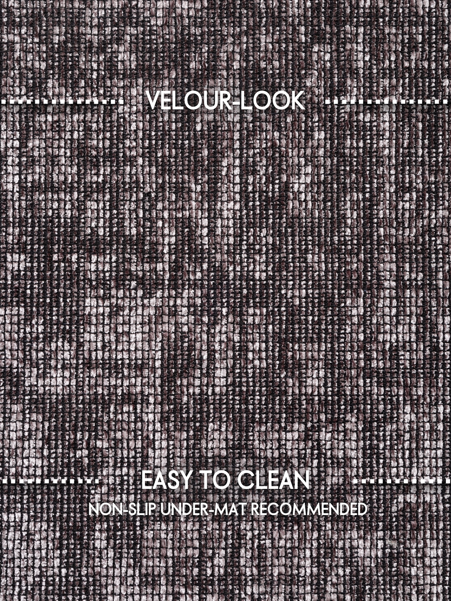 Elle Decoration Brilliance Laagpolig Vloerkleed Bruin