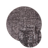 Elle Decoration Brilliance Laagpolig Rond Vloerkleed Bruin