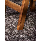 Elle Decoration Brilliance Laagpolig Rond Vloerkleed Bruin