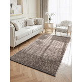 Elle Decoration Brilliance Laagpolig Vloerkleed Beige