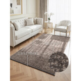 Elle Decoration Brilliance Laagpolig Vloerkleed Beige