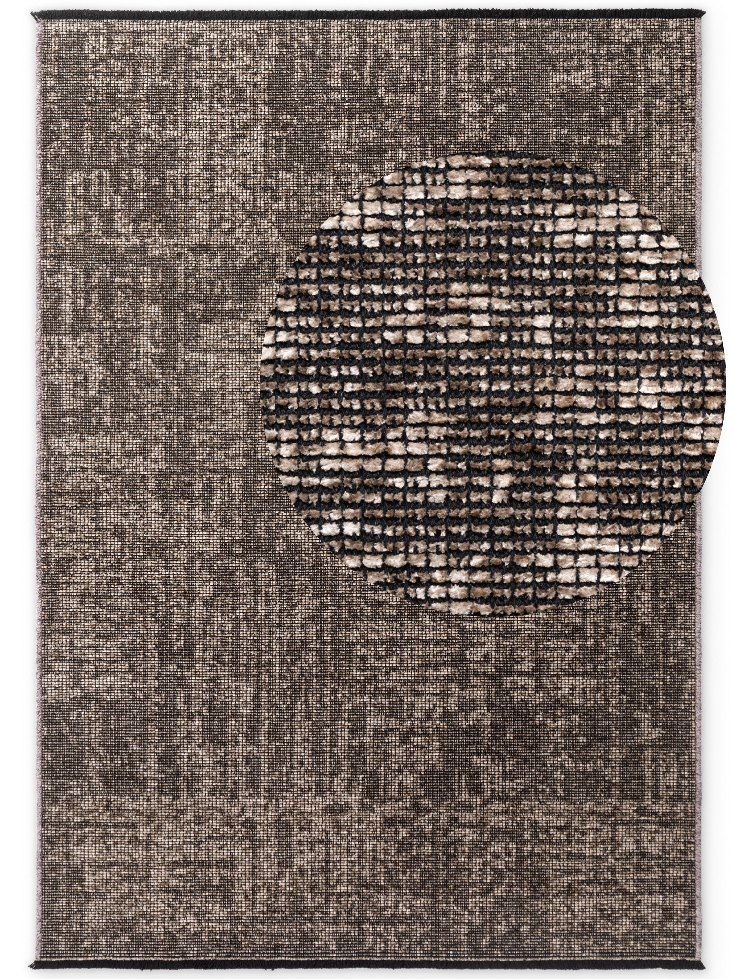 Elle Decoration Brilliance Laagpolig Vloerkleed Beige