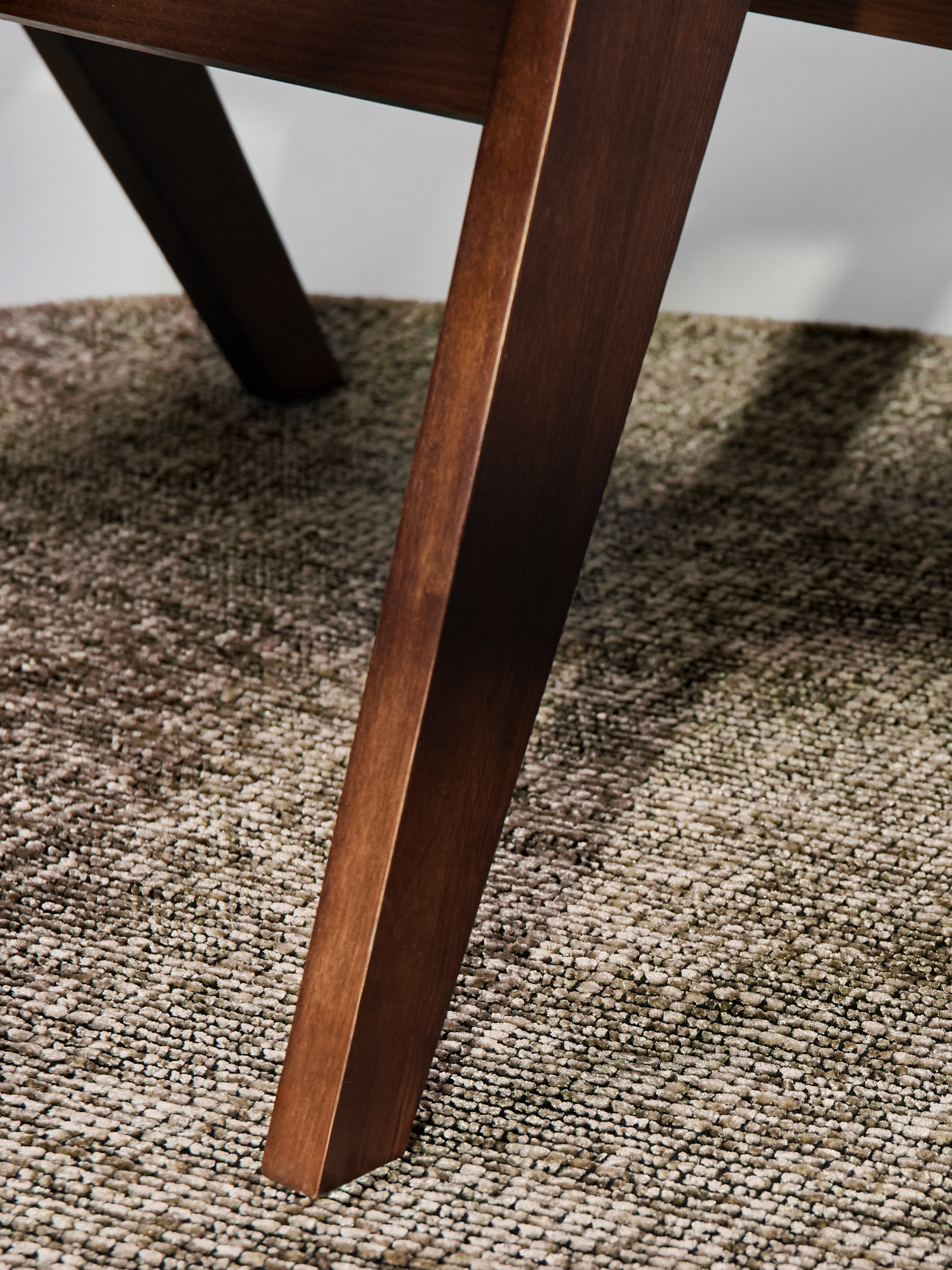 Elle Decoration Brilliance Rond Laagpolig Vloerkleed Beige