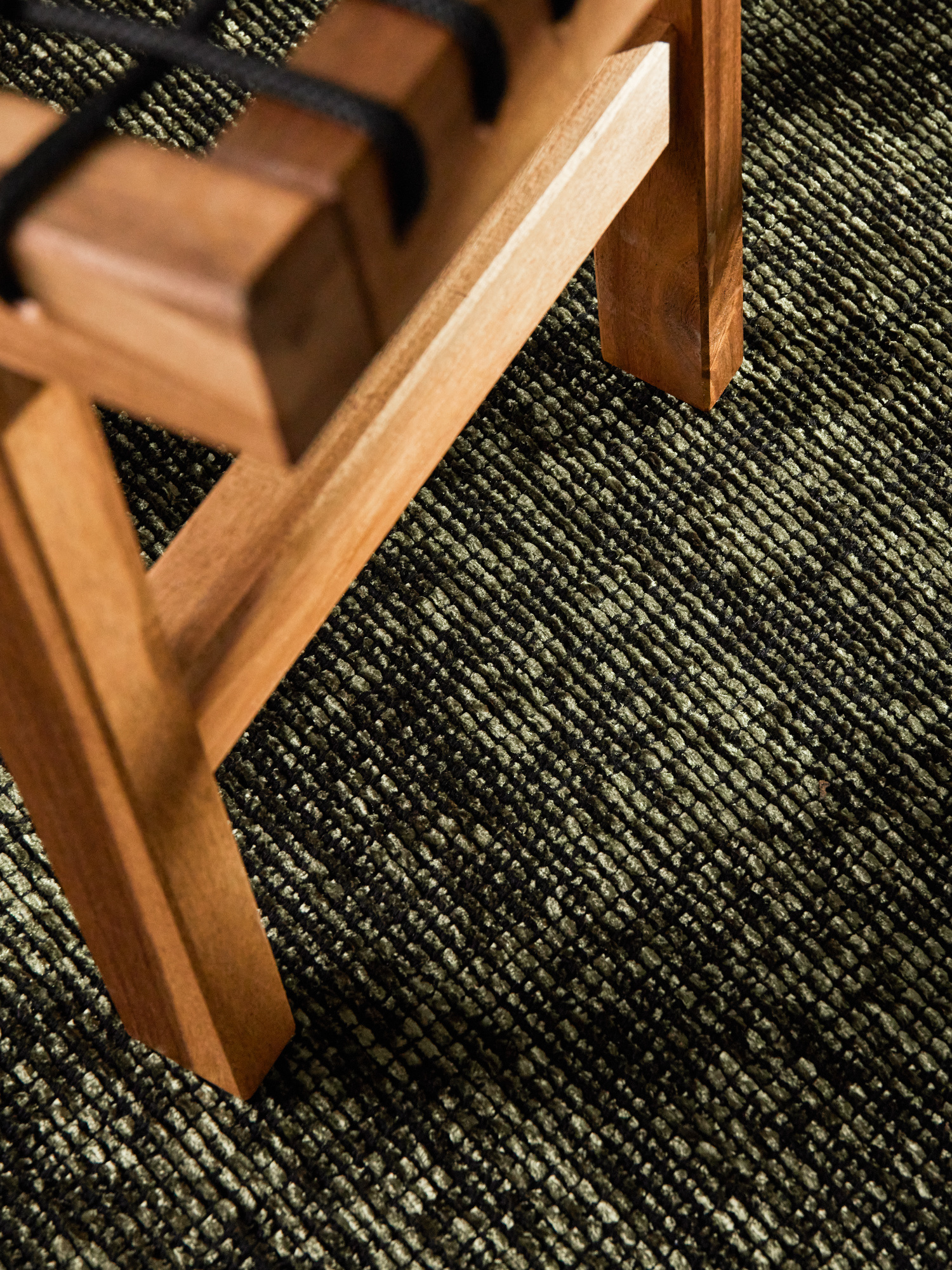 Elle Decoration Brilliance Laagpolig Vloerkleed Groen